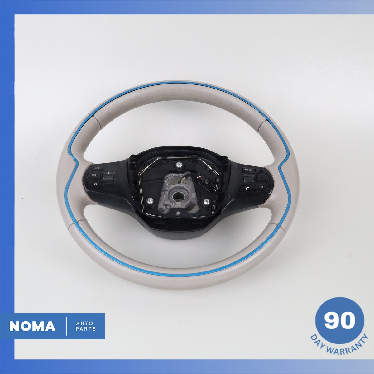 14-21 BMW i3 I01 Hybrid Steering Wheel w/ Switches Gray 6870162 OEM 78k - photo 2