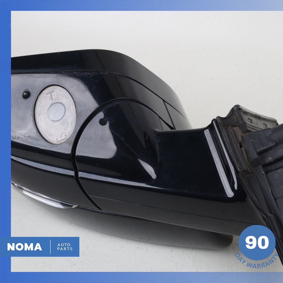 12-13 LR Range Rover Evoque L538 Left Side Rear View Mirror Assembly Black OEM - photo 13