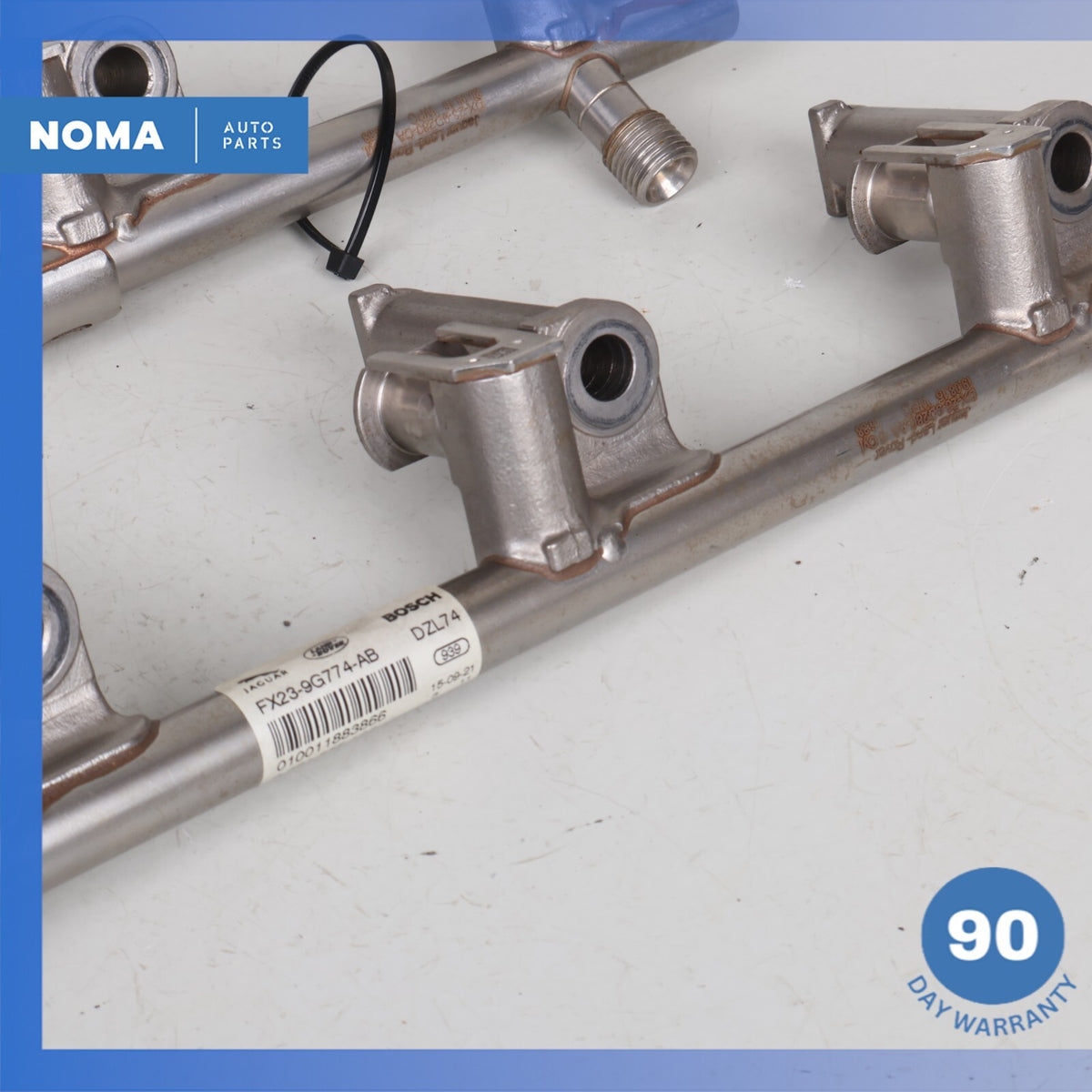 13-21 Jaguar X260 XF F-Type LR4 3.0 AJ126S Engine Fuel Injection Rail Set OEM - photo 11