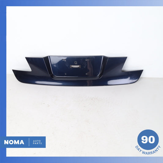 BMW F02 750i 740i Trunk Boot Liftgate License Plate Panel Blue OEM - photo 1