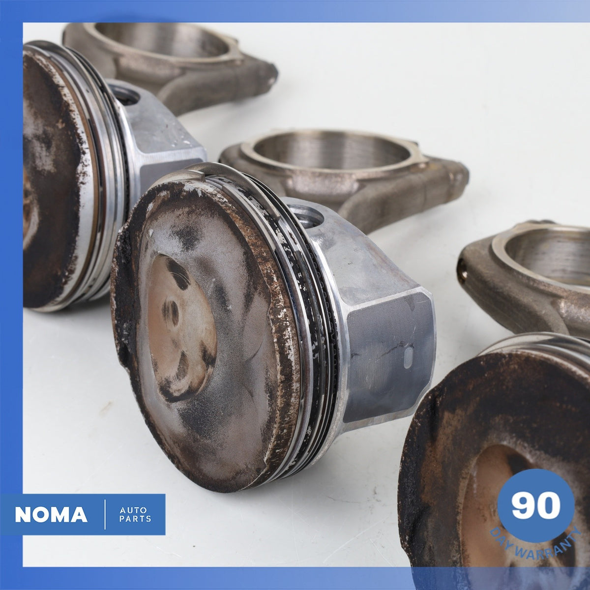 13-21 Range Rover Sport L494 3.0L AJ126S Engine Piston Connecting Rod Set OEM - photo 11
