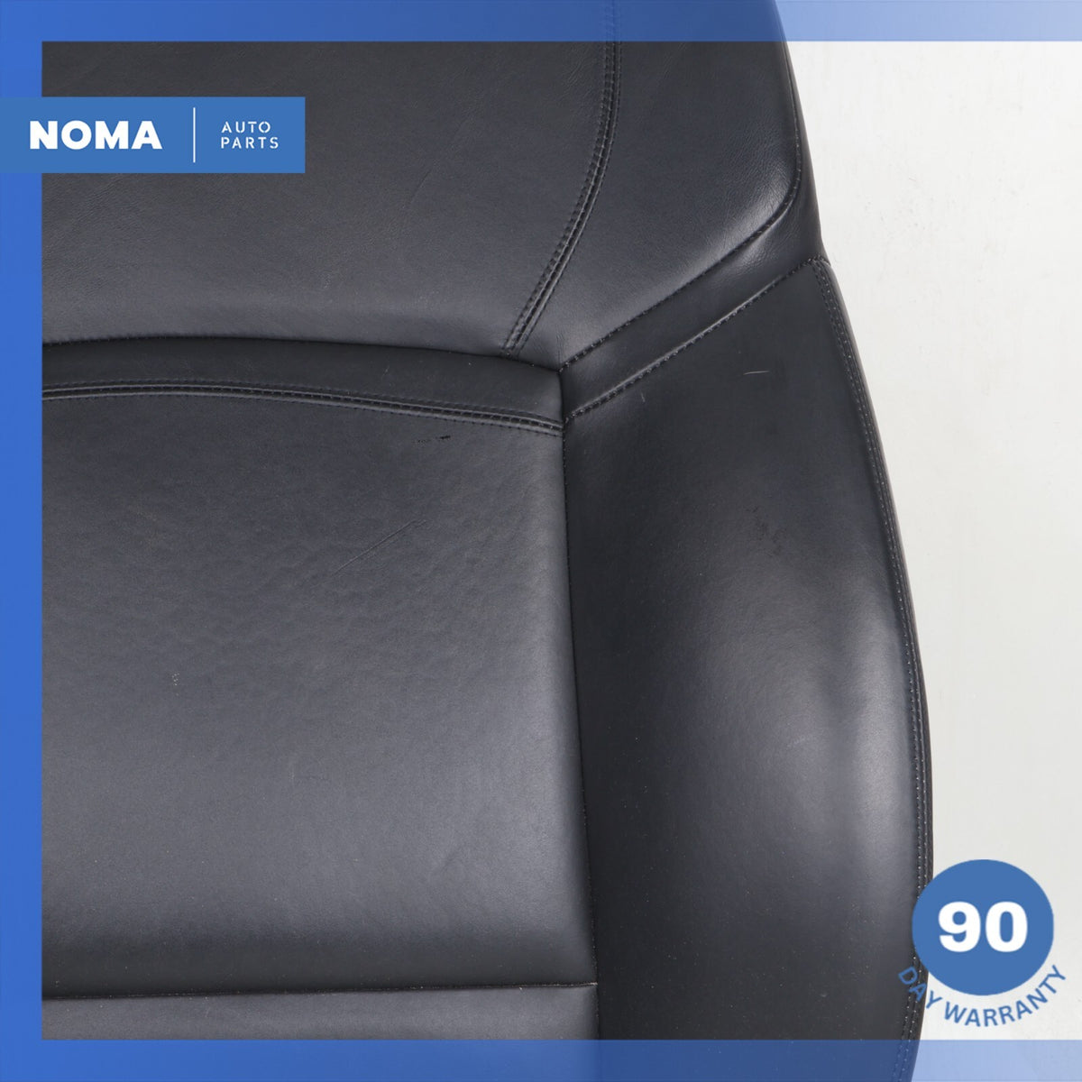 10-13 BMW F10 550i Front Right or Left Top Upper Seat Cushion Nappa Black OEM - photo 4