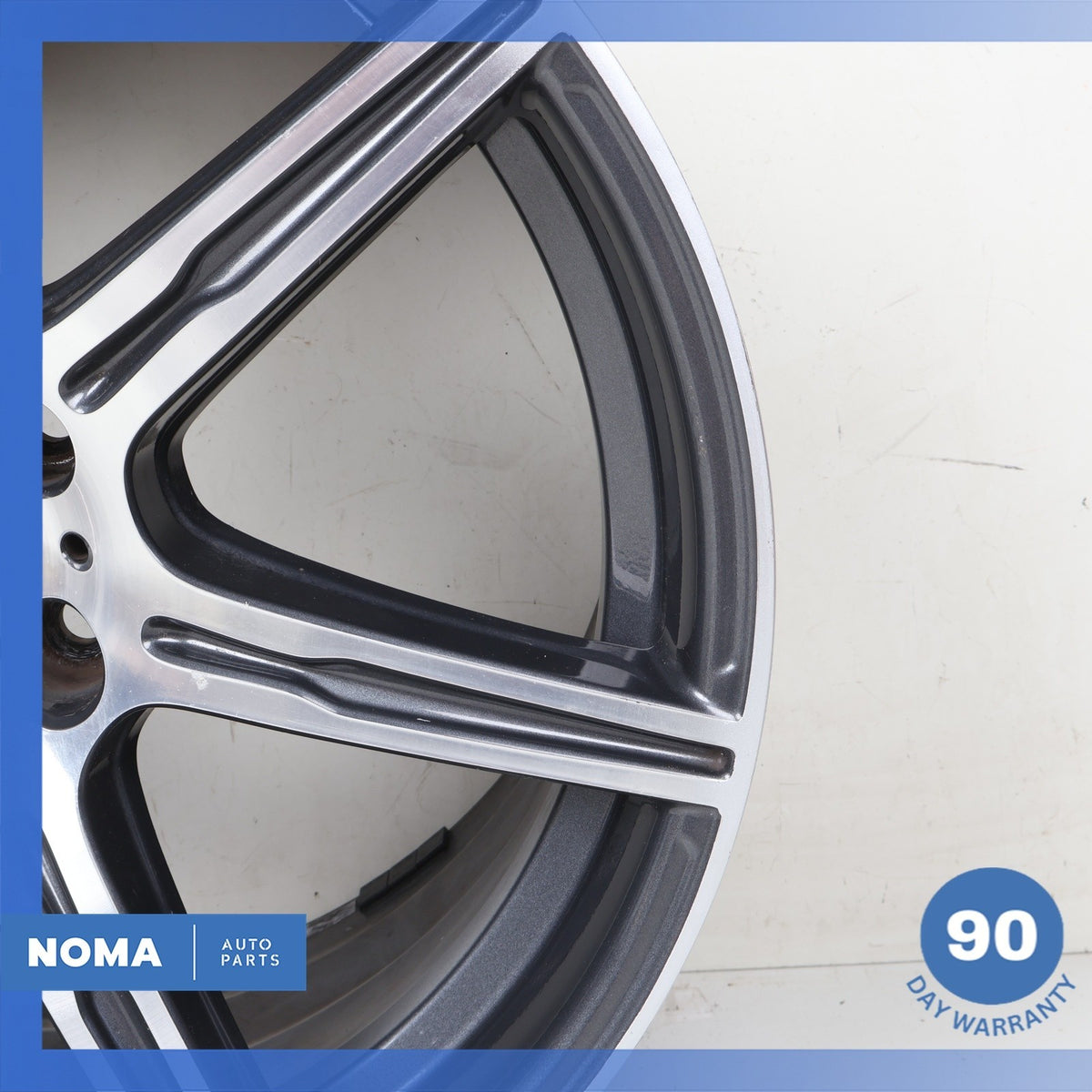 BMW F10 550i 535i Style 601 10 x R20 20" M-Sport Rear Wheel Rim 2284871 OEM - photo 4