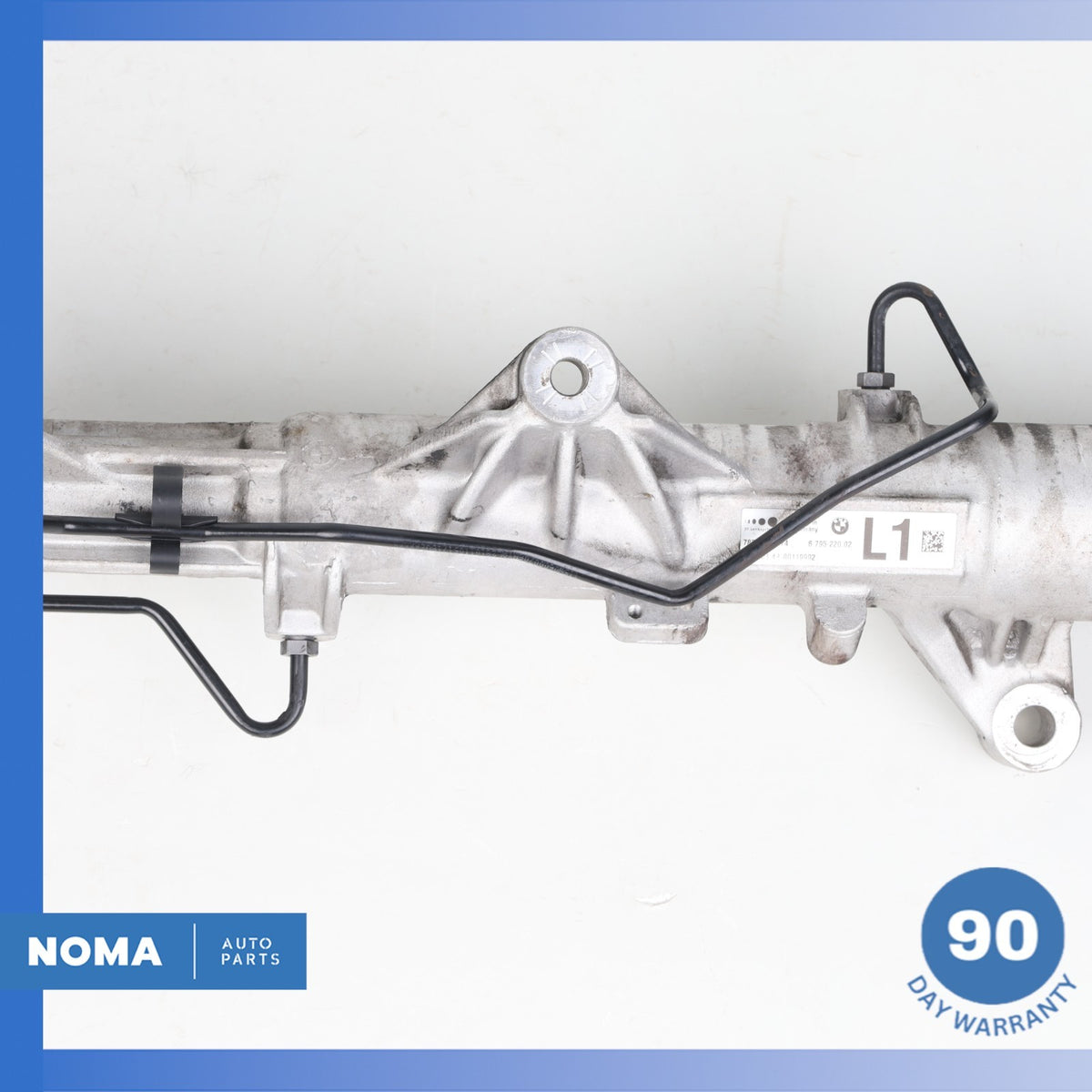 09-12 BMW F07 535i GT 750i RWD Power Steering Rack & Pinion Assembly 6795220 OEM - photo 4