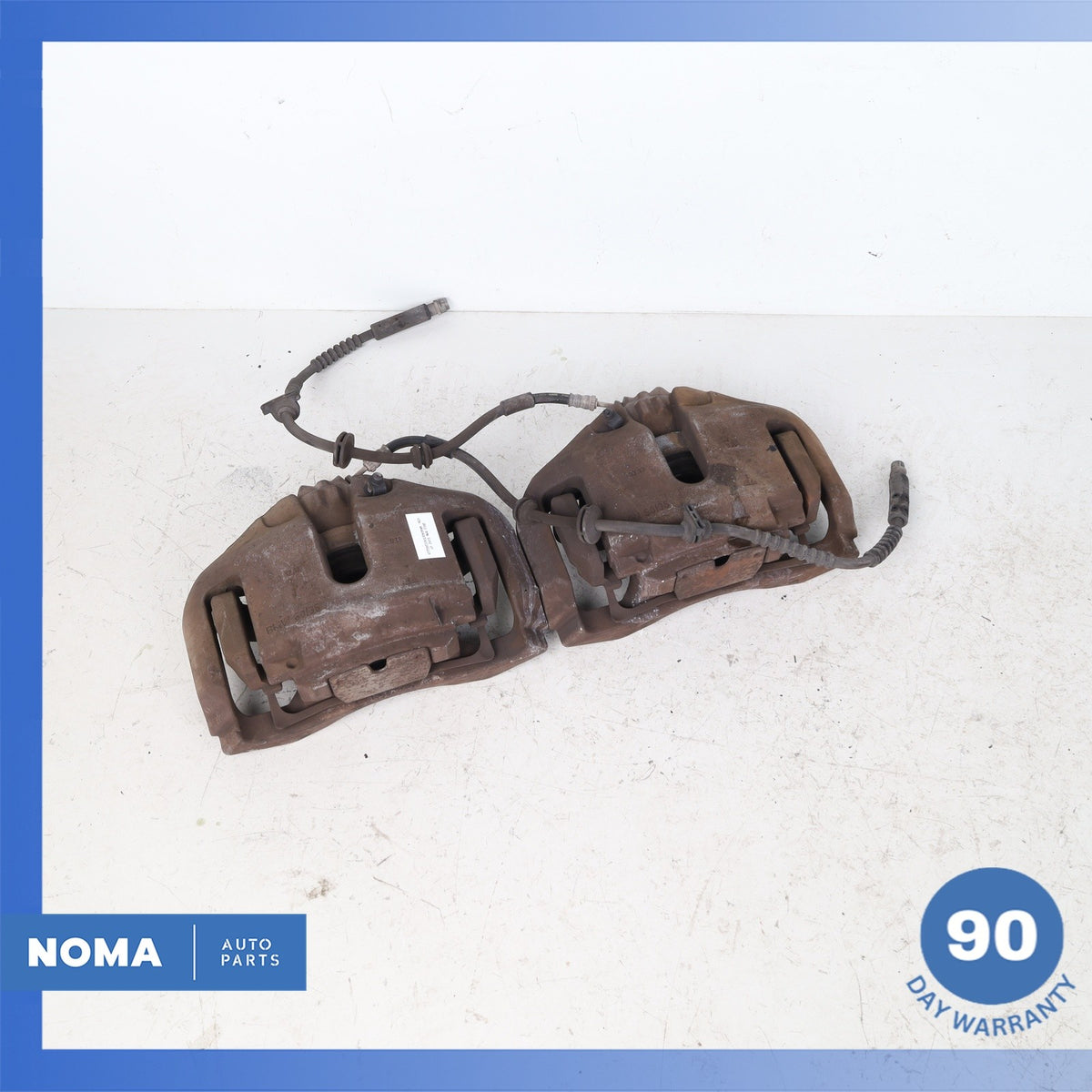 09-17 BMW F07 535i GT 750i 650i Front Left & Right Brake Calipers Set of 2 OEM - photo 2