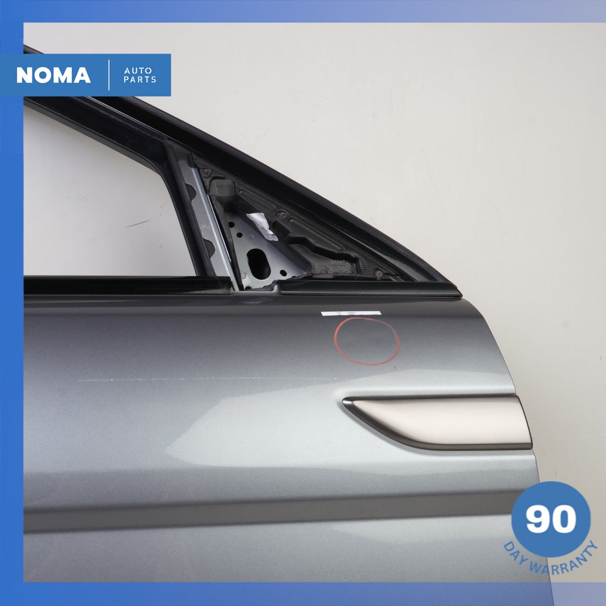 12-17 Range Rover Evoque L538 2DR Right Passenger Side Door Panel Shell Gray OEM - photo 5