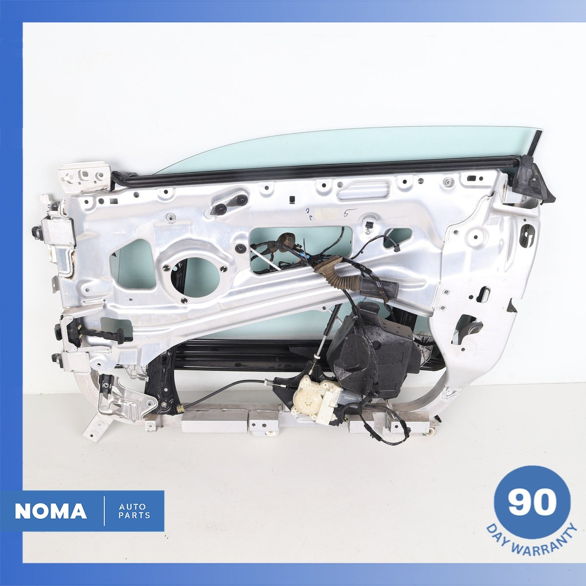 14-21 BMW i3 I01 Front Left Driver Door Panel Frame w/ Window Glass OEM - photo 11