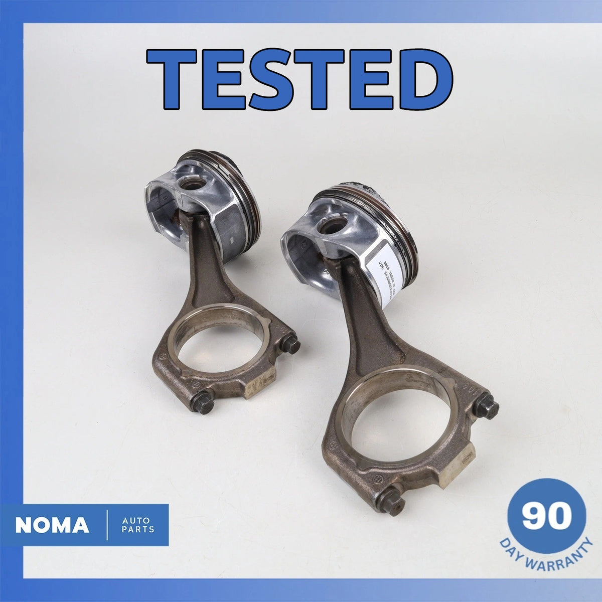 10-15 Jaguar X250 XF XJ 5.0L N/A AJ133 V8 Engine Piston Connecting Rod Set OEM - photo 1