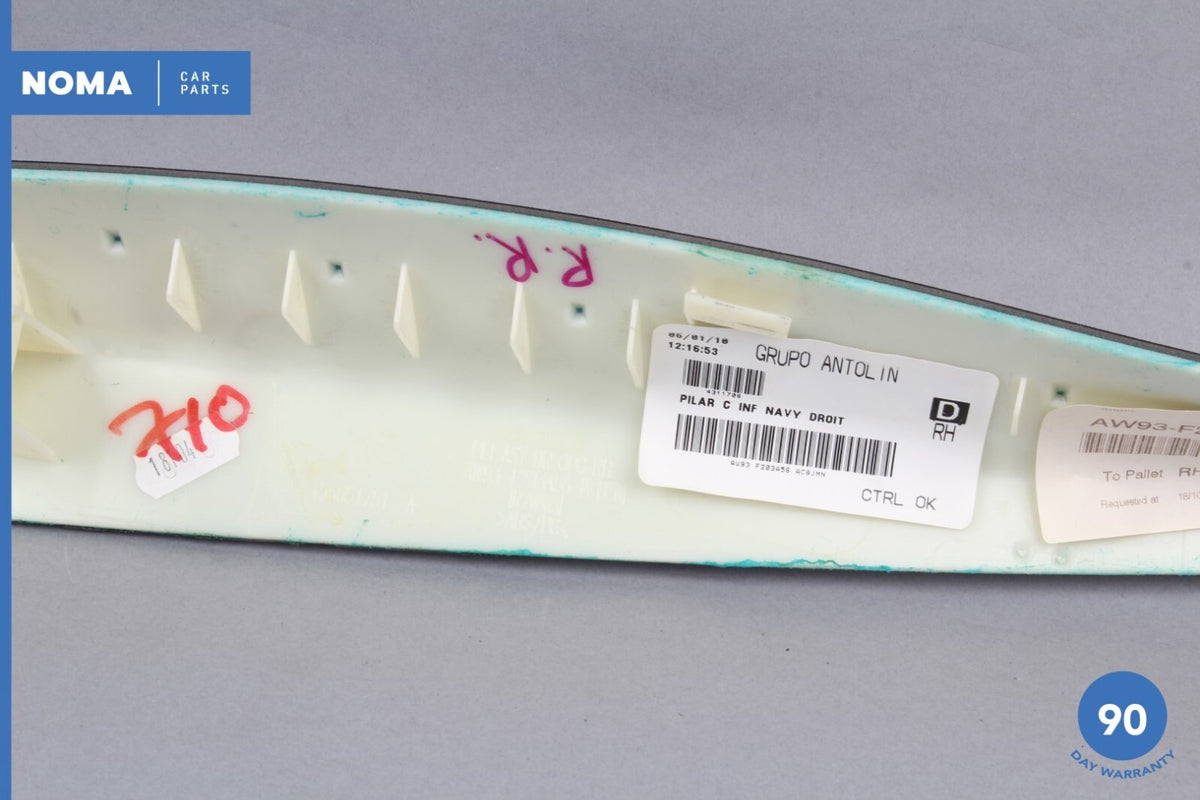 10-15 Jaguar XJL XJ X351 Rear Right Side Lower C Pillar Cover Trim JMN OEM - photo 7