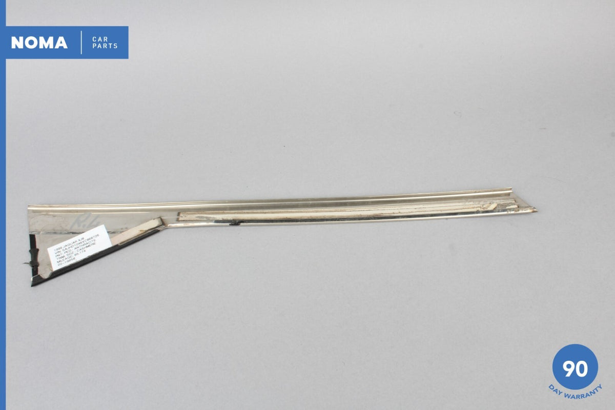 98-03 Jaguar XJR XJ8 X308 Rear Left Side Outer Door Window Molding GNA3275AG OEM - photo 5