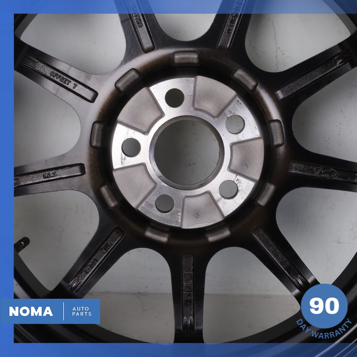 15-26 Hyundai DH G80 Genesis Emergency Spare Tire Wheel 4 X 18 18" OEM - photo 13