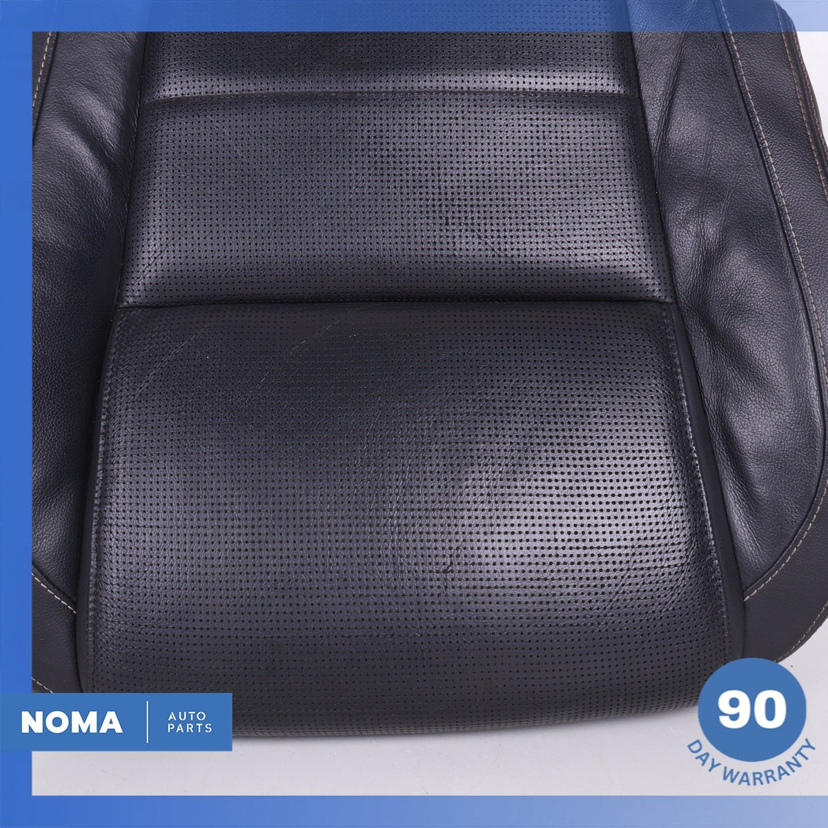 17-21 Jaguar X760 XE Front Left Side Lower Seat Cushion Black OEM - photo 7