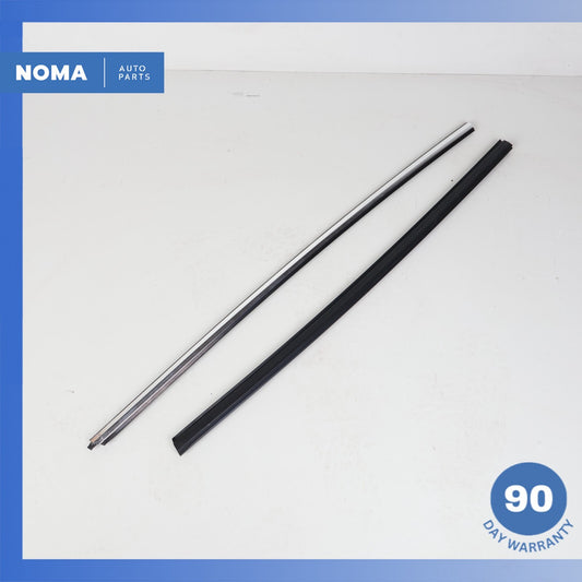 07-15 Jaguar X150 XK XKR Front Right Side Door Window Molding Seal Set OEM - photo 1