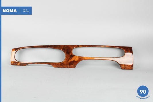 04-09 Jaguar XJ8 VDP X350 X358 Dashboard Instrument Cluster Bezel Trim Wood OEM - photo 1