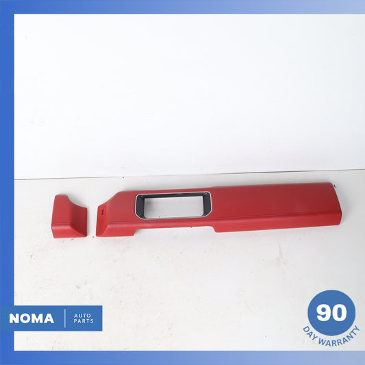 17-19 LR Range Rover Sport L494 Dash Dashboard Cover Panel Trim Set Red OEM - photo 1