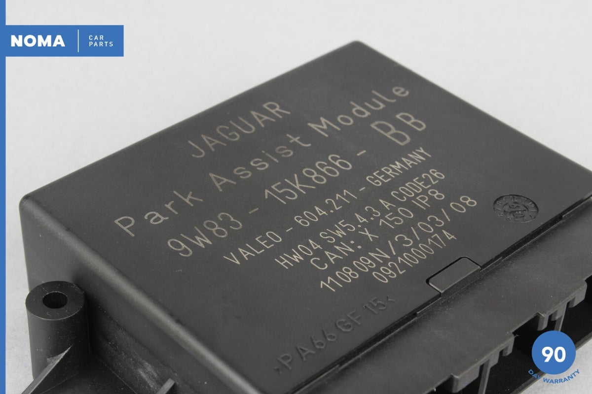 09-11 Jaguar XF XFR X250 Parking Aid Assist Control Module Unit 9W8315K866BB OEM - photo 4