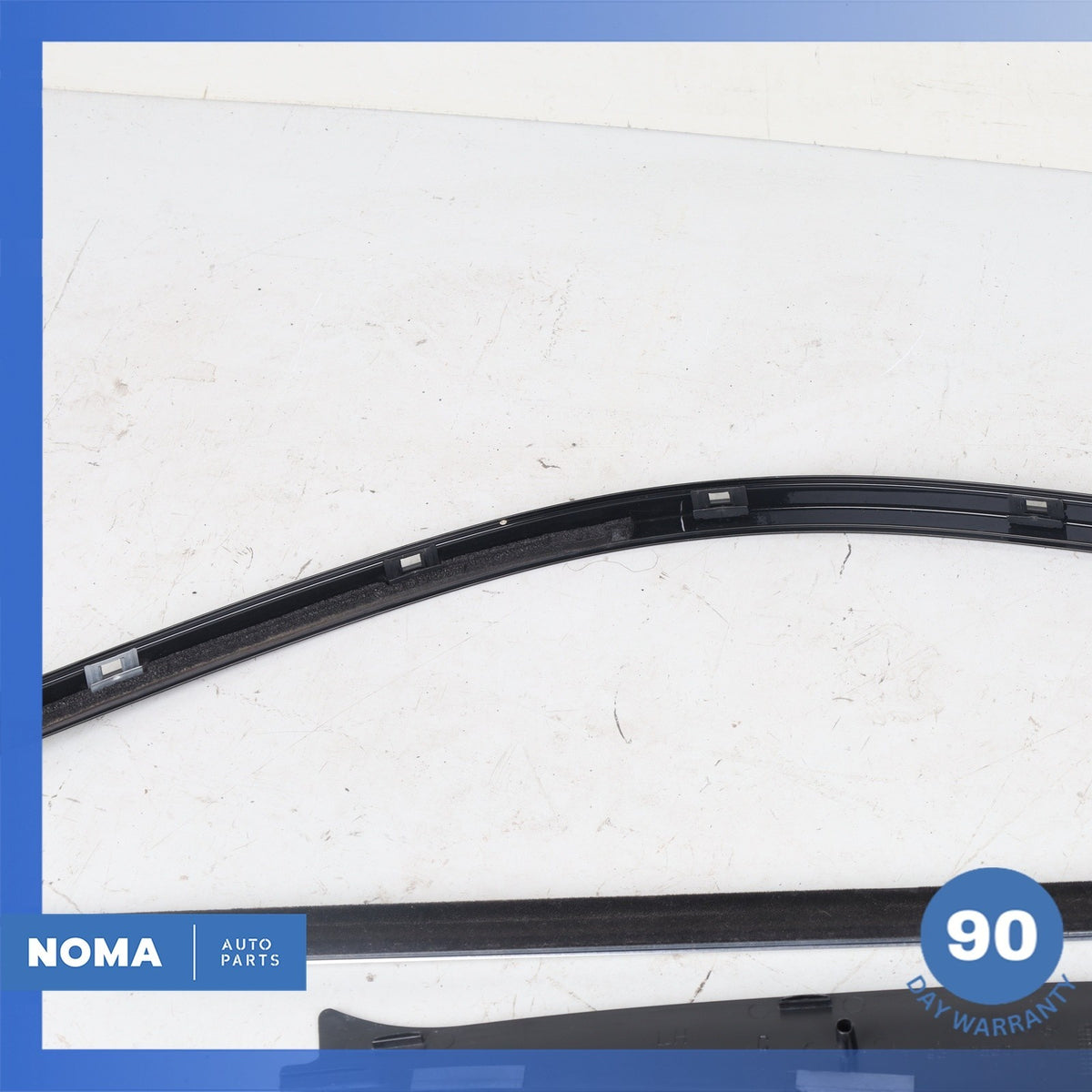 04-09 Jaguar X358 XJ8 XJR Rear Left Driver Door Top Exterior Molding Set OEM - photo 10