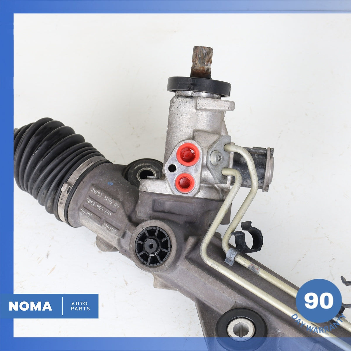 04-09 Jaguar X350 XJR XJ8 P/S Power Steering Gear Rack & Pinion C2C34775 OEM - photo 7