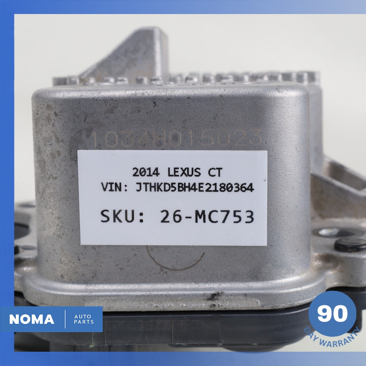 Lexus ZWA10 CT200h Engine Motor Coolant Water Pump OEM - photo 15