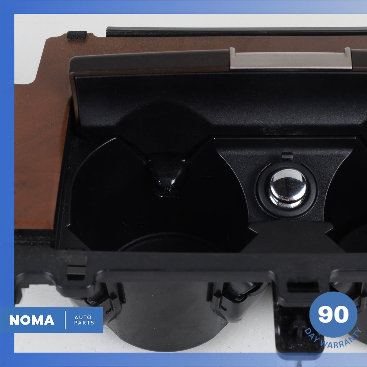 13-17 Lexus UCF40 LS460 Front Center Console Cupholder Storage Wood OEM - photo 3