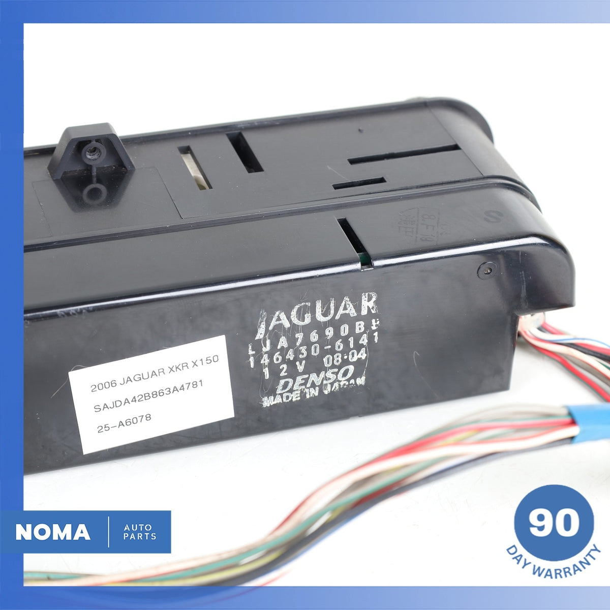 97-06 Jaguar X100 XKR XJ8 AC Climate Temperature Control Panel LJA7690BB OEM - photo 6