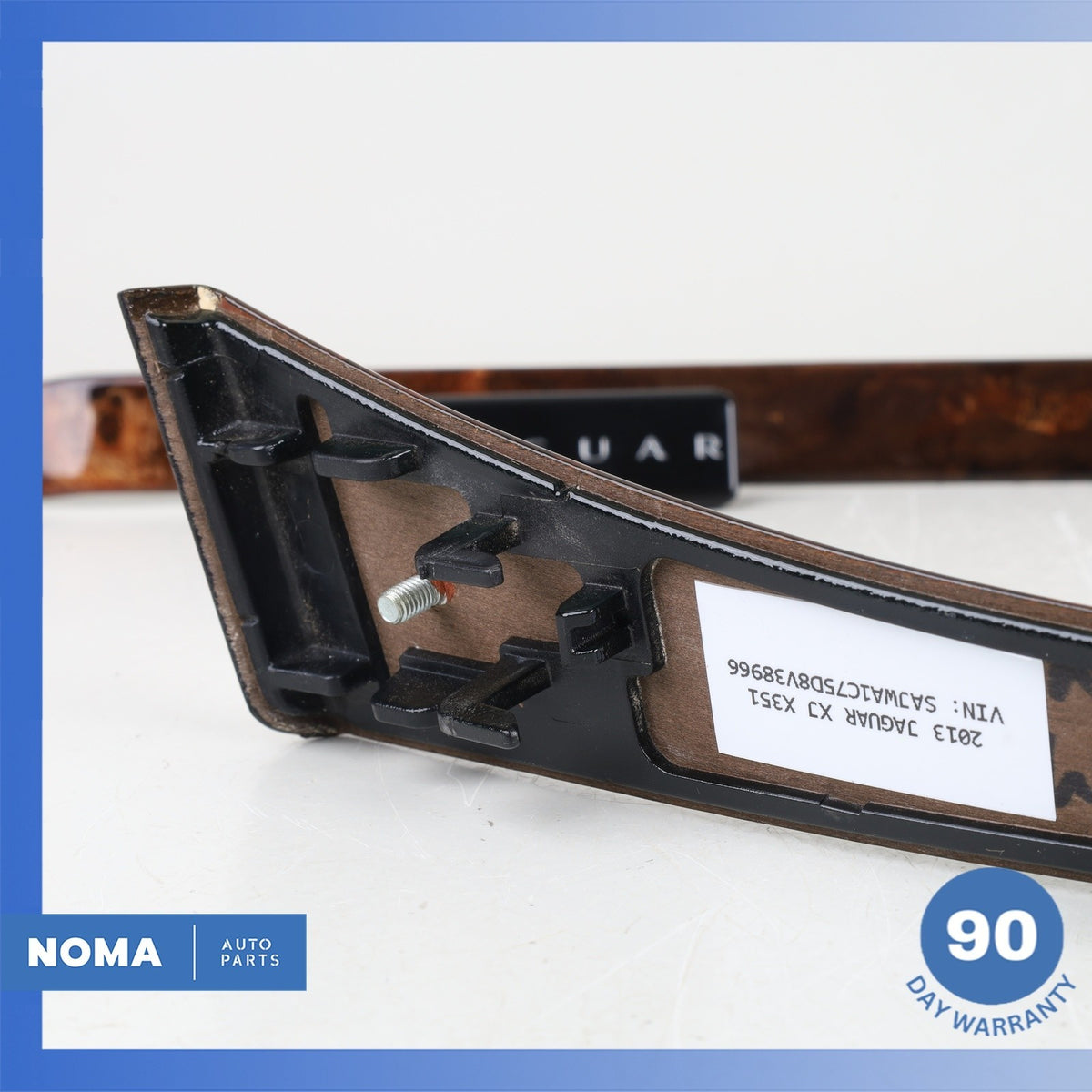 10-19 Jaguar X351 XJ XJR Left & Right Side Dashboard Molding Trim Set Wood OEM - photo 17