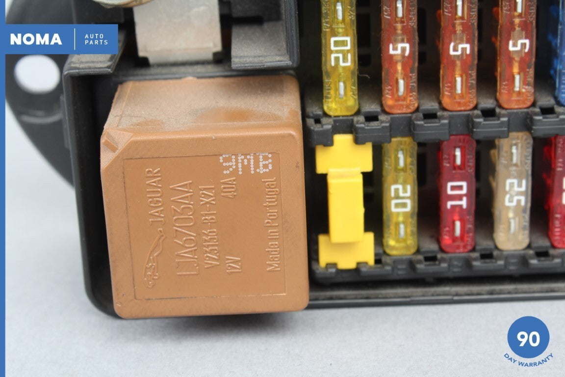 98-03 Jaguar XJ8 VDP X308 Heelboard Relay Fuse Junction Box 18 Way LNC2800BC OEM - photo 4