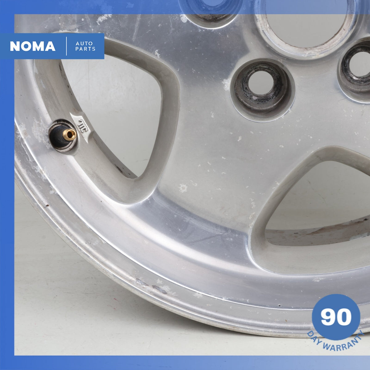 76-96 Jaguar XJS HE Series 7 x 16 Wheel Rim Silver MHC6113DA OEM - photo 5