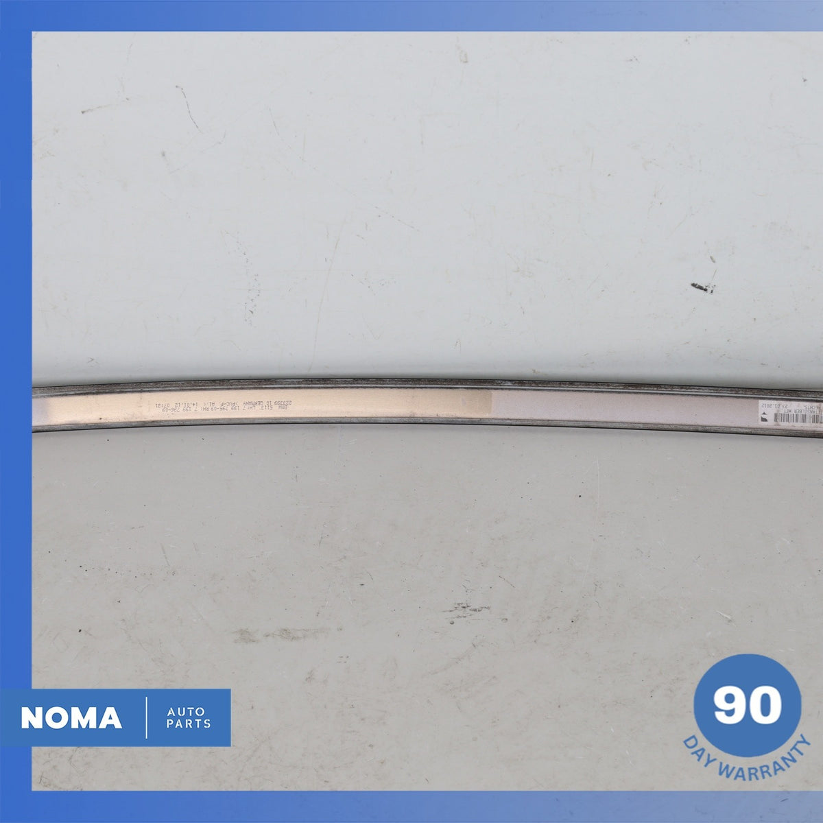 BMW F07 535i 550i GT Right Roof Drip Rail Upper Molding Trim 51137259920 OEM - photo 13
