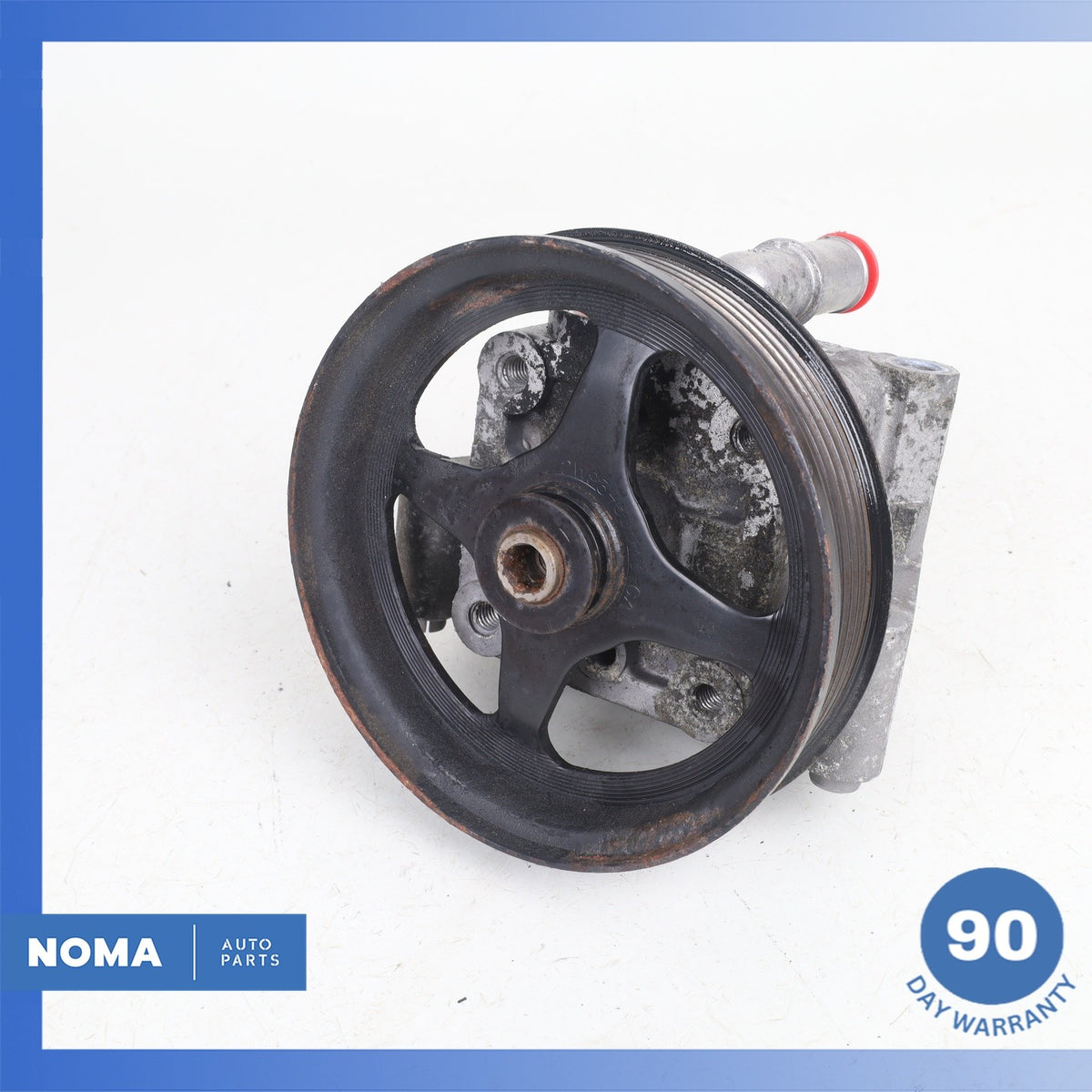 03-10 Jaguar X150 XK XF XJ8 Power Steering Pump Assembly 2W933A696AC OEM - photo 2