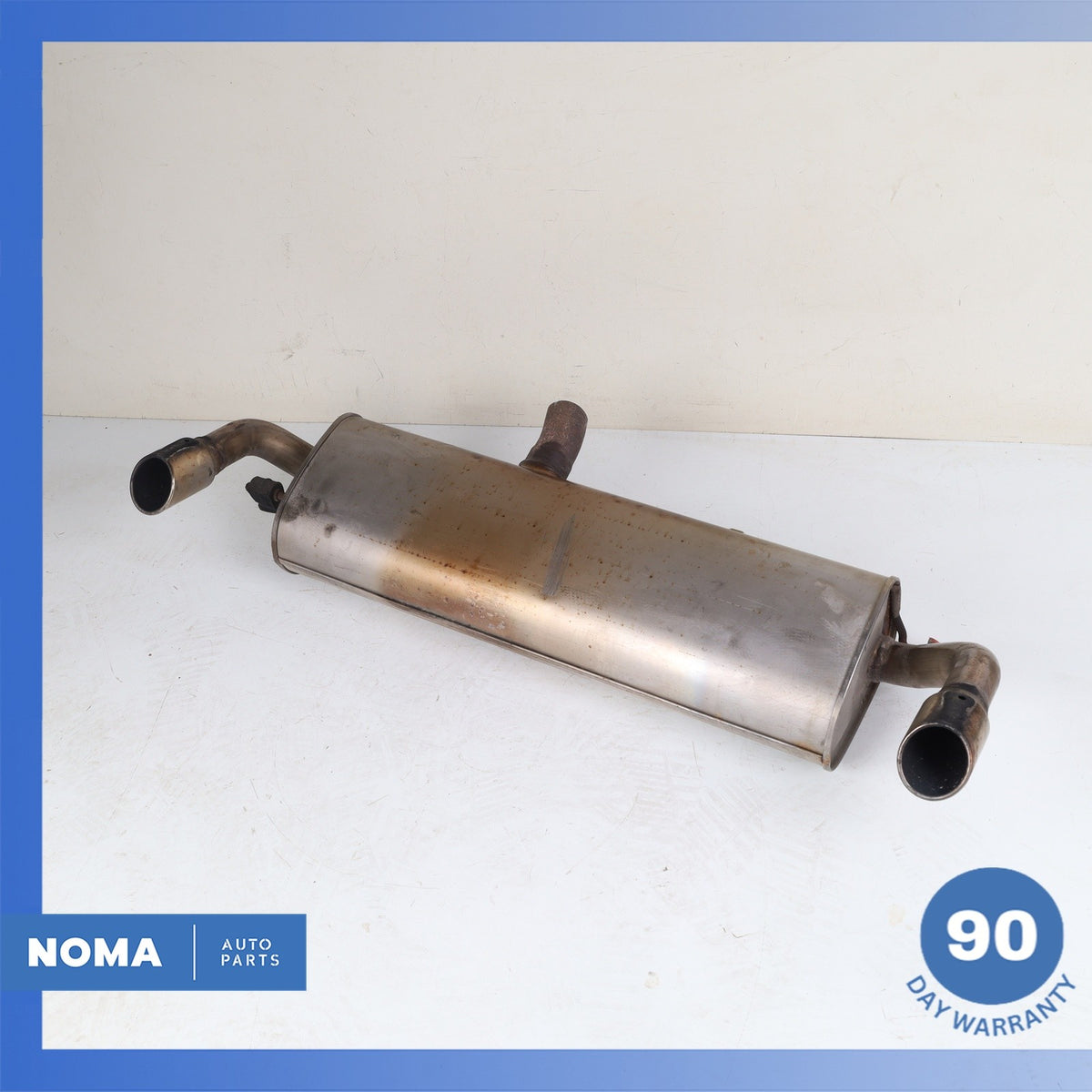12-17 Land Rover Range Rover Evoque L538 Rear Dual Exhaust Muffler Assembly OEM - photo 1