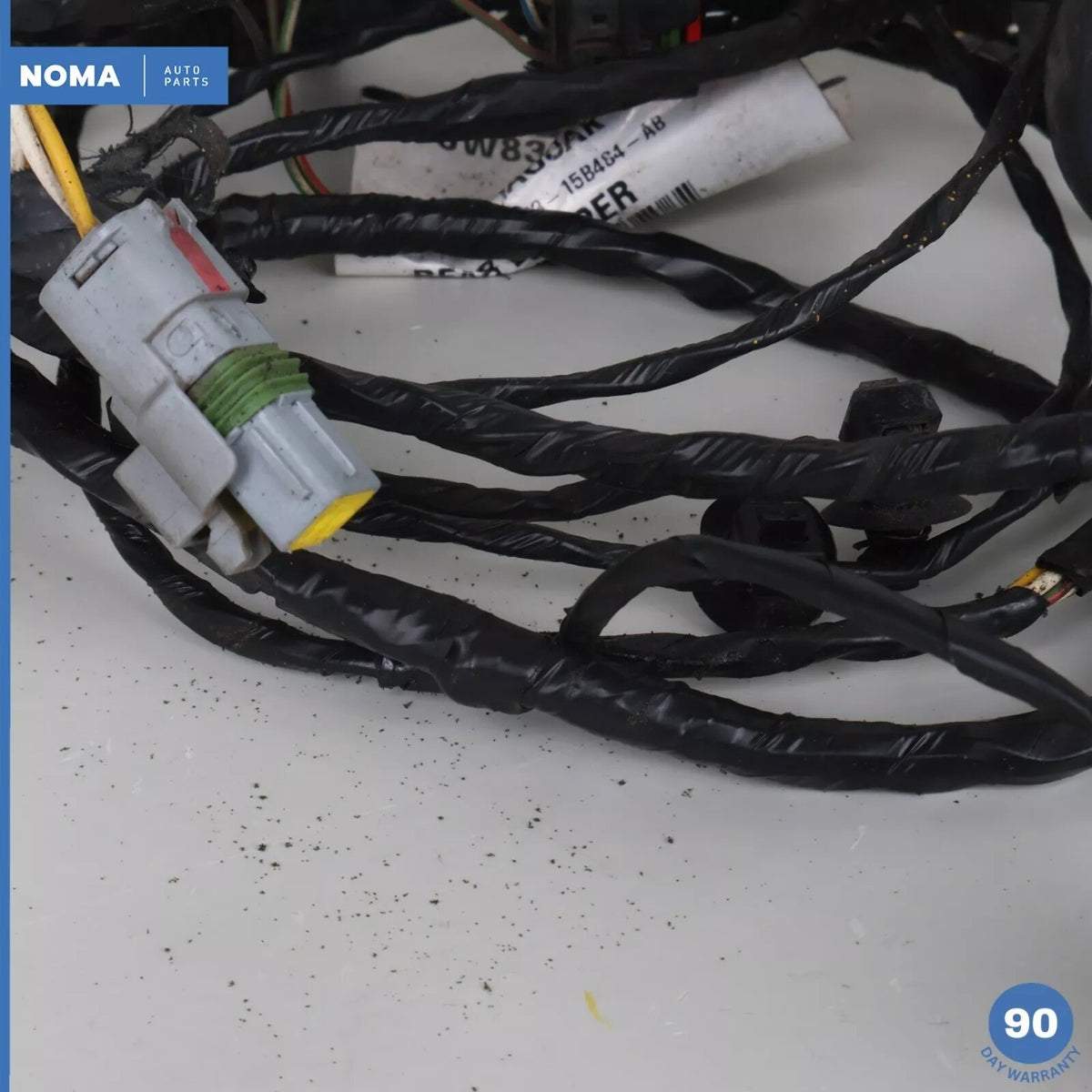 07-09 Jaguar X150 XK Rear Bumper Wiring Wire Harness 6W8315B484AB OEM - photo 8