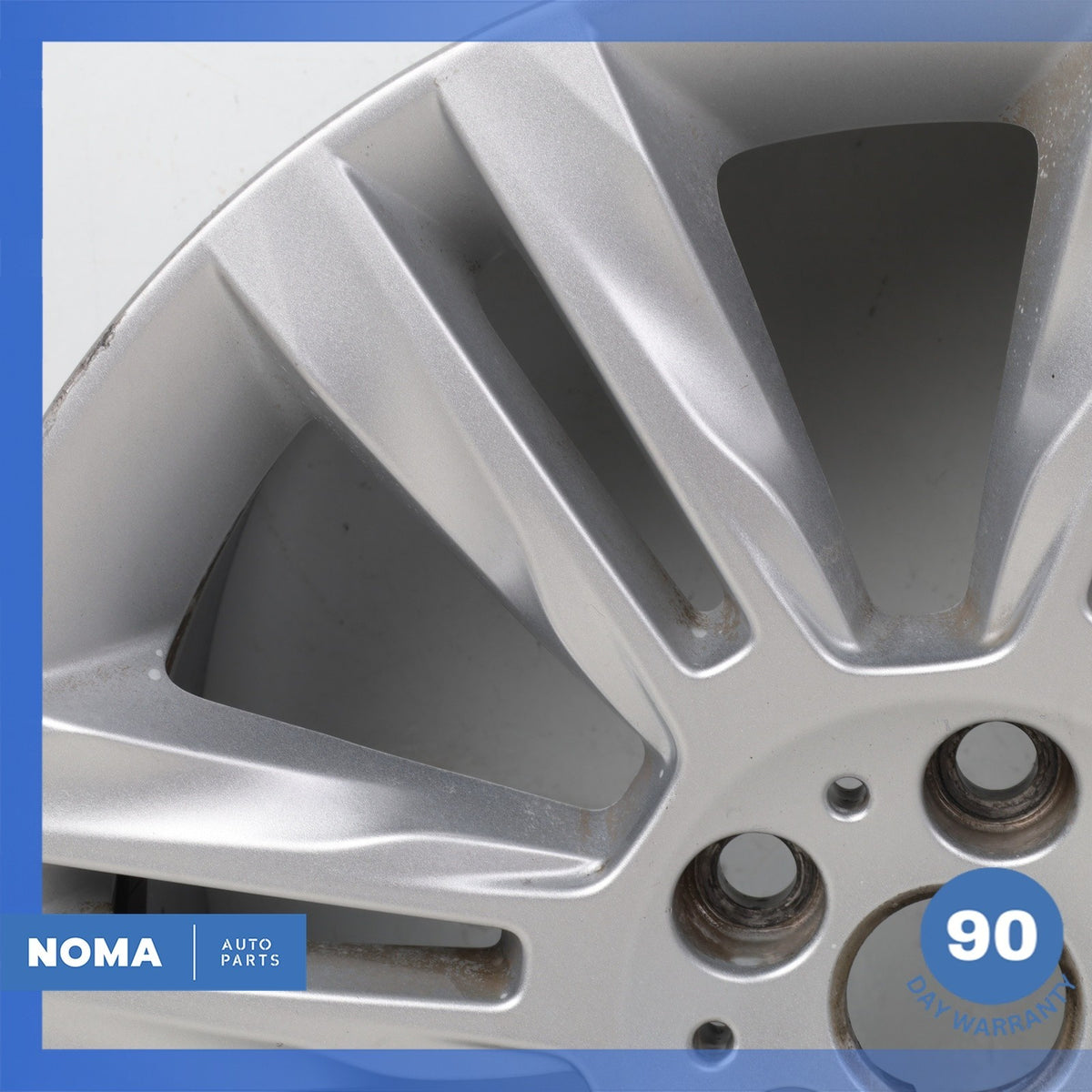16-23 Jaguar X260 XF XE Chalice 9.5 x R18 18" Wheel Rim Silver T2H4952 OEM - photo 11