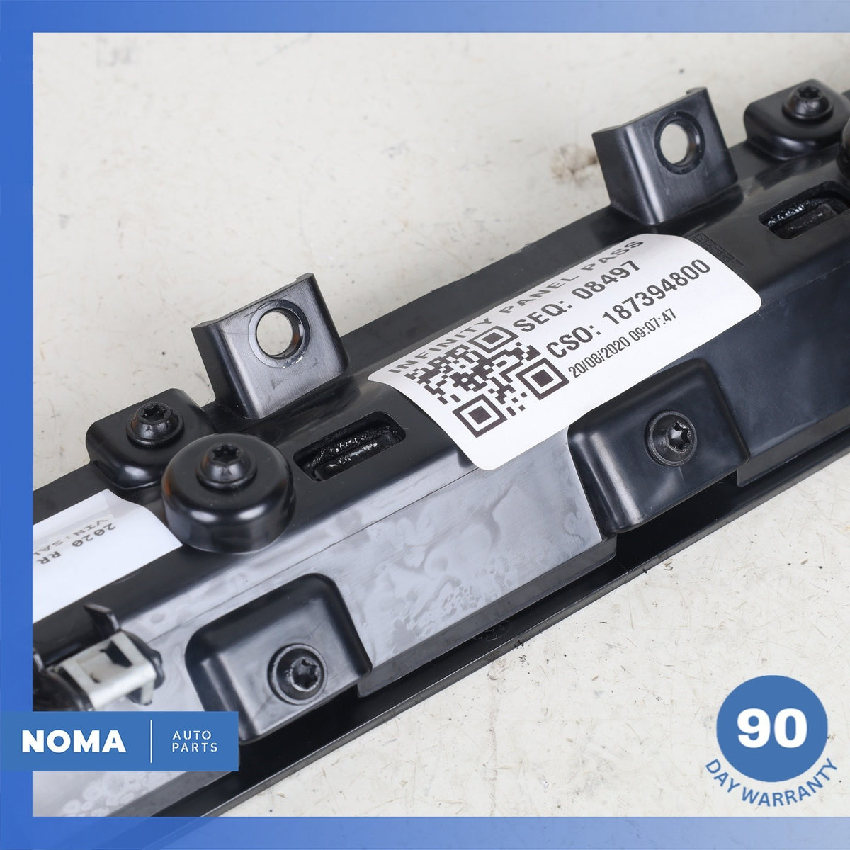 2020 LR Range Rover Evoque L551 Right Dashboard Cover Panel Trim Molding OEM - photo 7