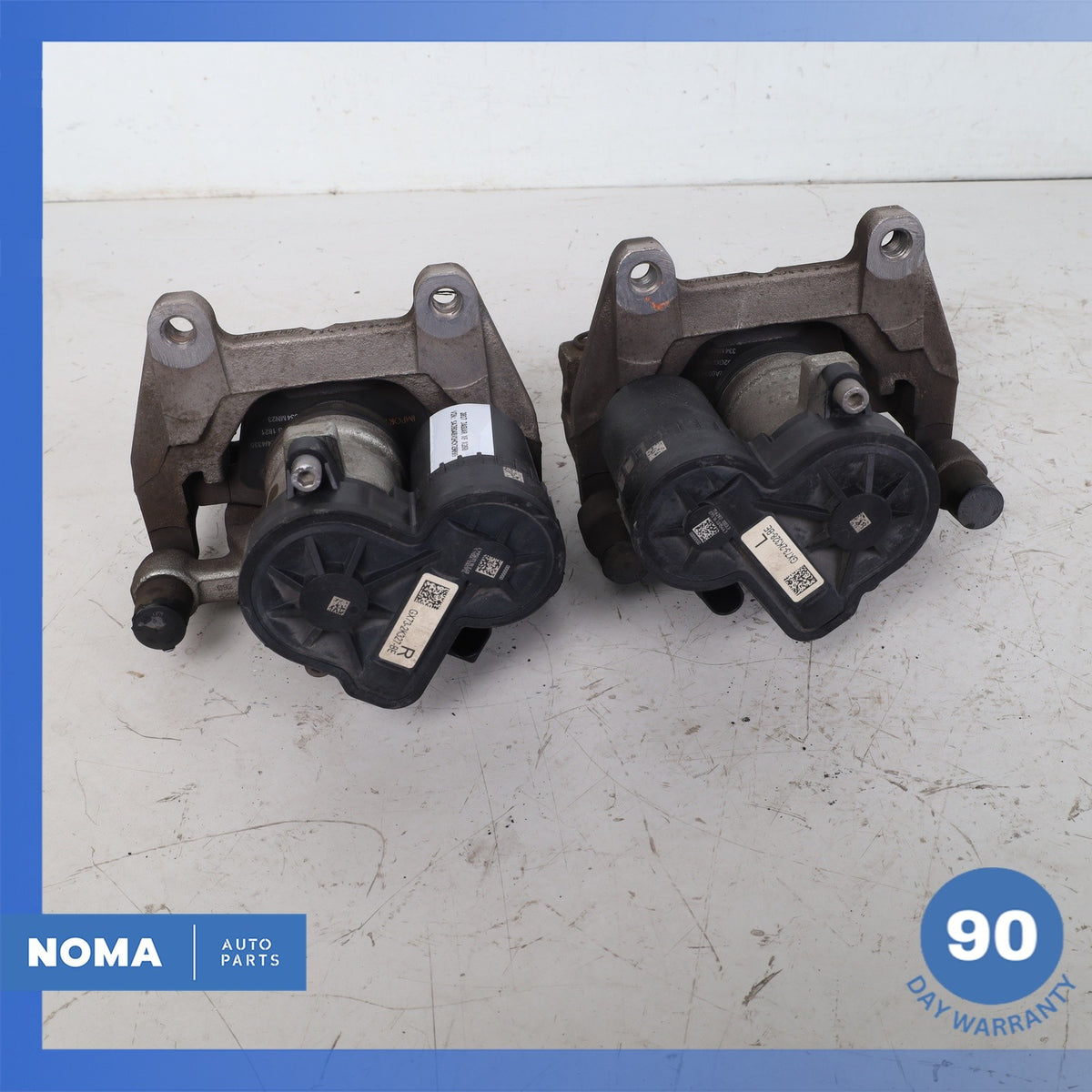 16-20 Jaguar X260 XF Rear Right & Left Brake Caliper w/ Actuator Set OEM - photo 13