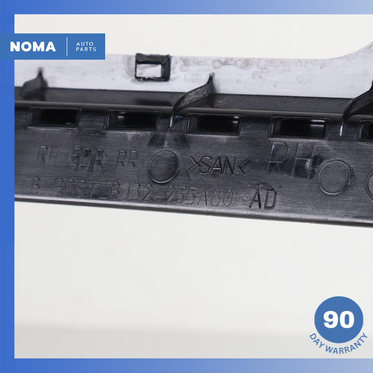12-19 LR Range Rover Evoque L538 Rear Right Outer Door Window Molding Set OEM - photo 15