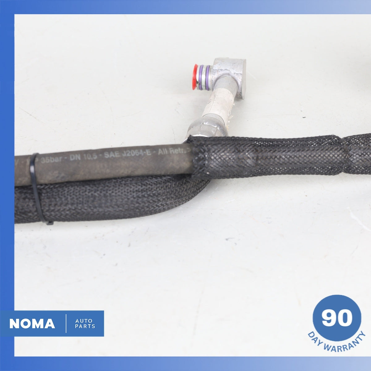 Jaguar X152 F-Type AC A/C Air Conditioning Line Pipe Hose Set OEM - photo 11