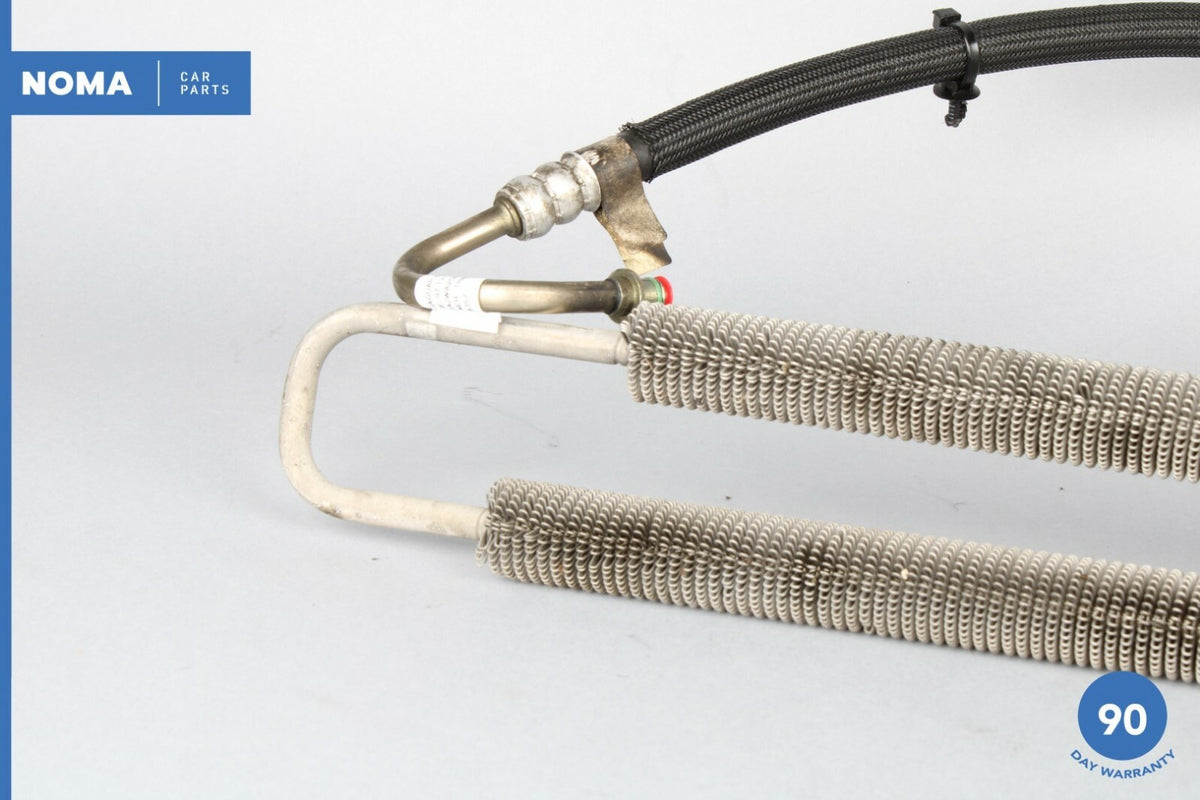 10-15 Jaguar XJ XJL X351 Power Steering Oil Fluid Cooler w/ Hose 8W833L602AB OEM - photo 2