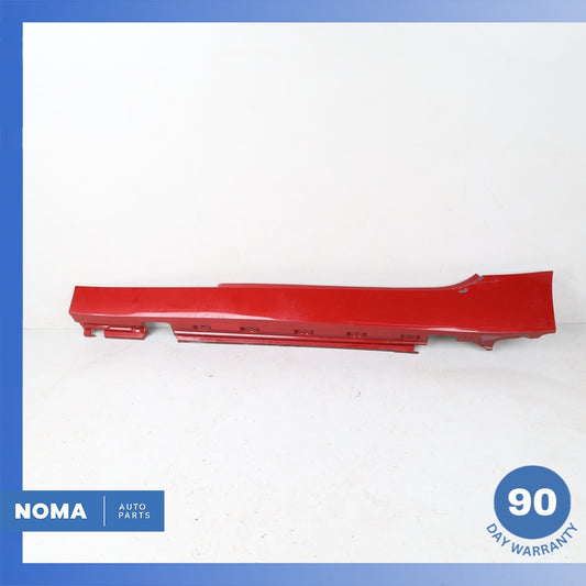 09-16 BMW E89 Z4 Left Driver Side Rocker Panel Side Skirt Red OEM - photo 1