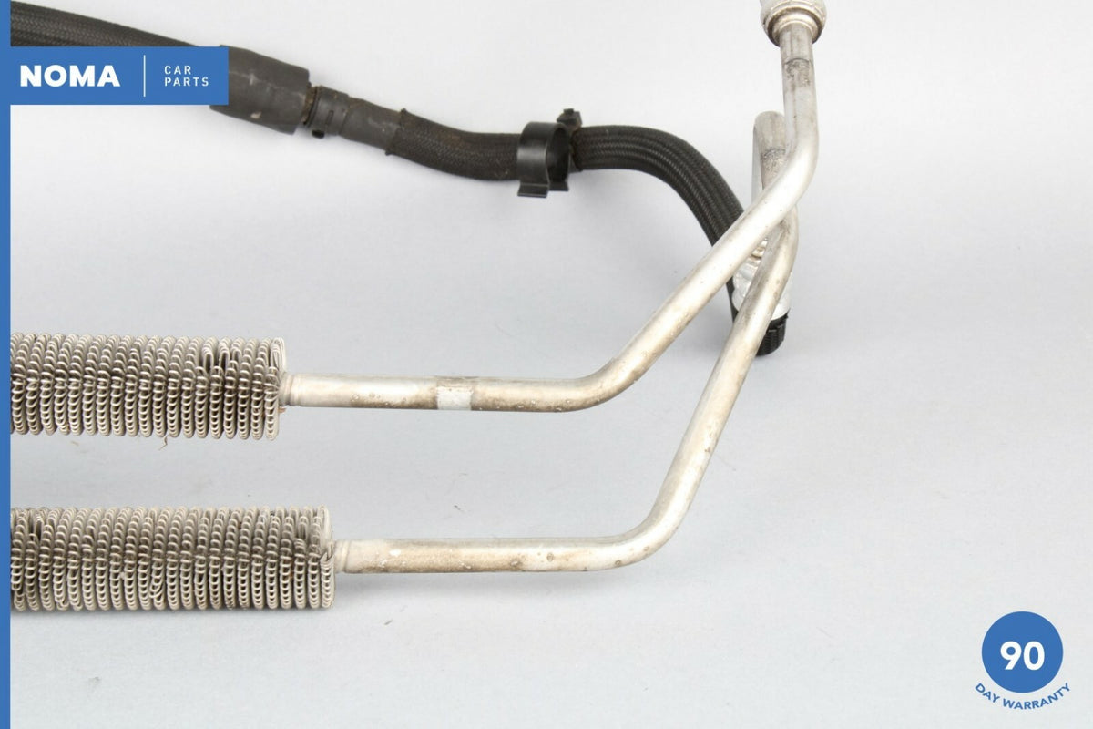 10-15 Jaguar XJ XJL X351 Power Steering Oil Fluid Cooler w/ Hose 8W833L602AB OEM - photo 3