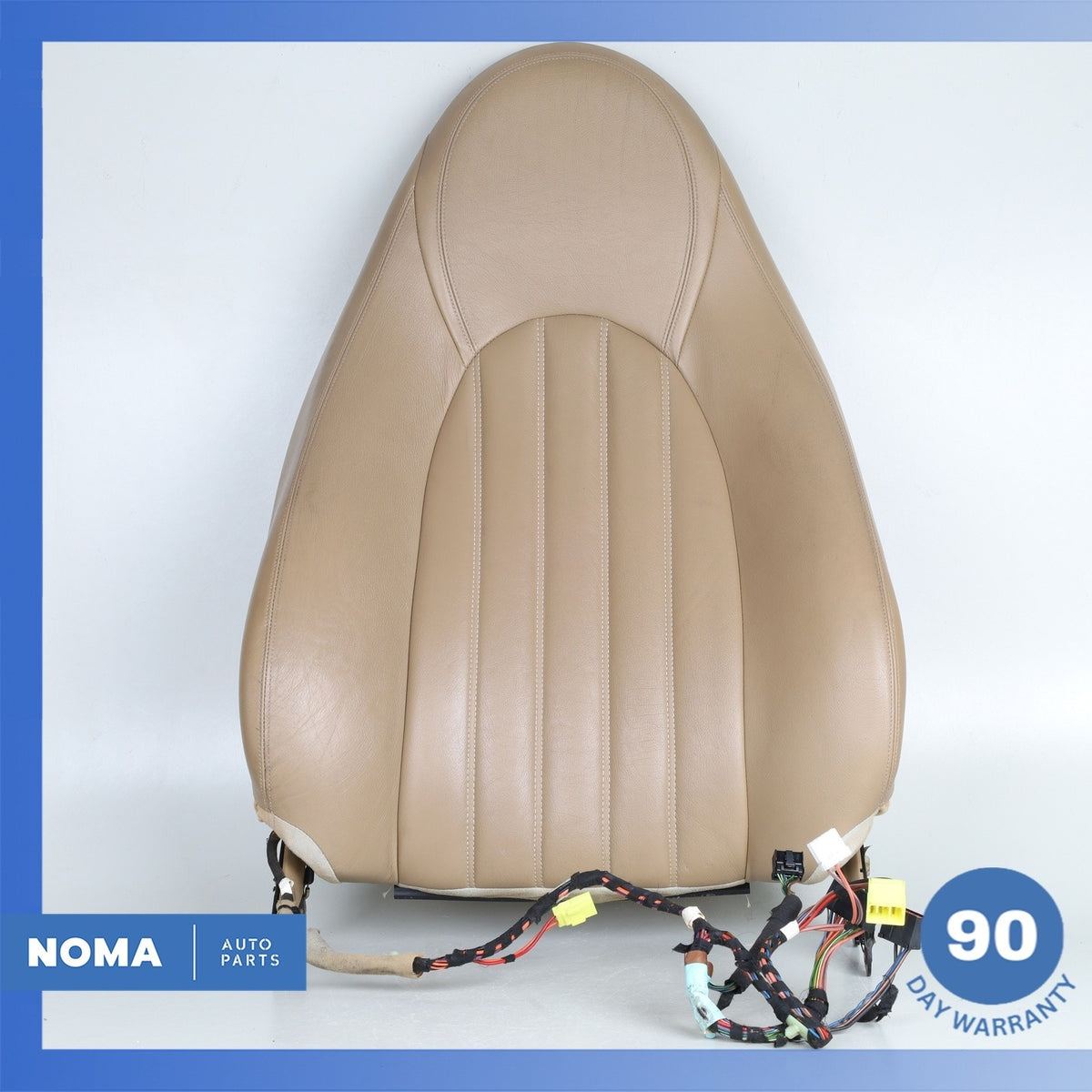 97-00 Jaguar X100 XK8 Top Upper Seat Cushion Right Passenger Side Beige OEM - photo 1