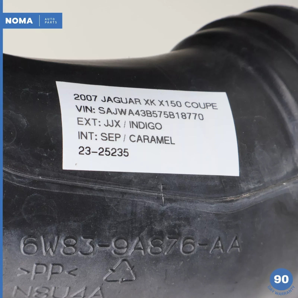 07-09 Jaguar X150 XK 4.2L N/A Air Intake Cleaner Filter Box 6W839A675AA OEM - photo 13
