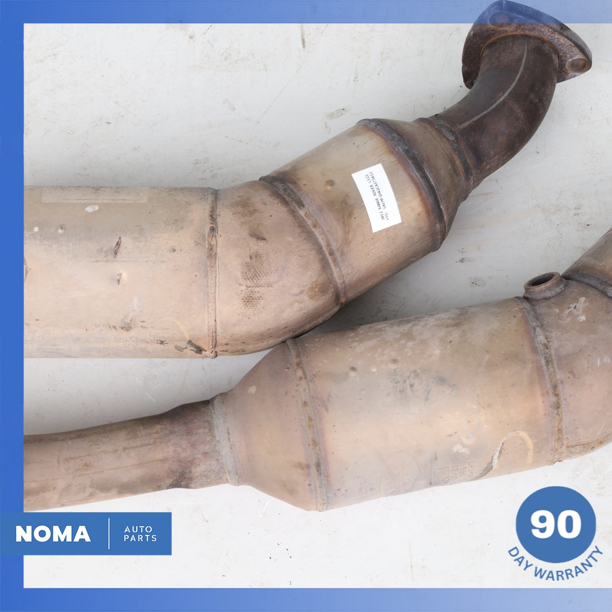 10-12 Land Rover Range Rover L322 Exhaust Downpipe Set OEM - photo 16