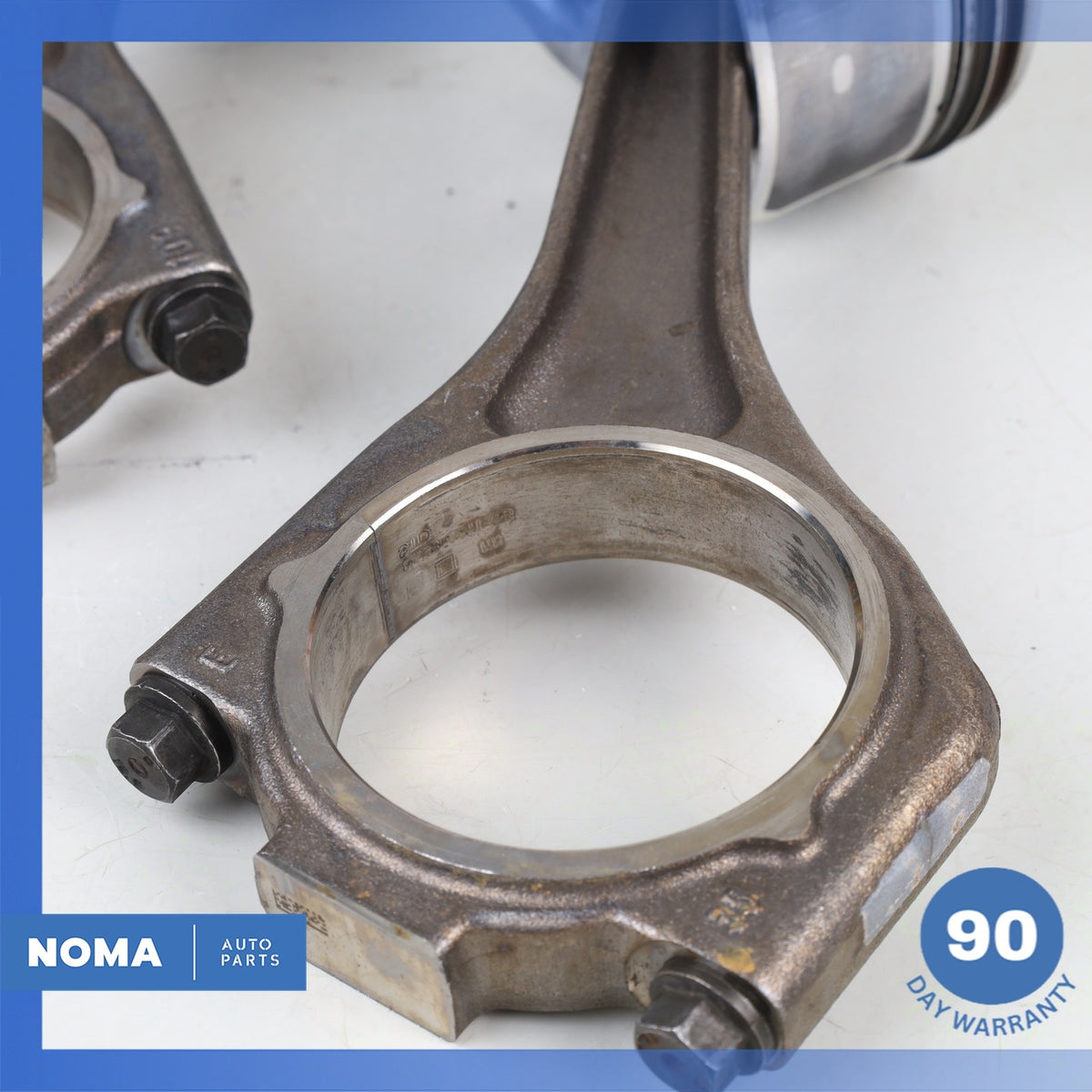 10-15 Jaguar X250 XF 5.0L N/A AJ133 V8 Engine Piston Connecting Rod Set OEM - photo 10