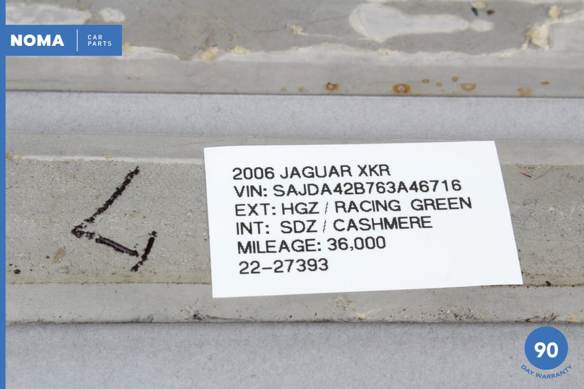 2006 Jaguar XKR X100 Front Left and Right Side Scuff Tread Panel Trim Set OEM - photo 11