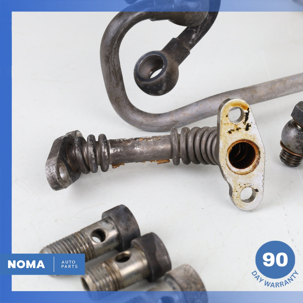 12-17 Range Rover Evoque L538 XE 204PT Turbo Turbocharger Oil Line Set OEM - photo 8