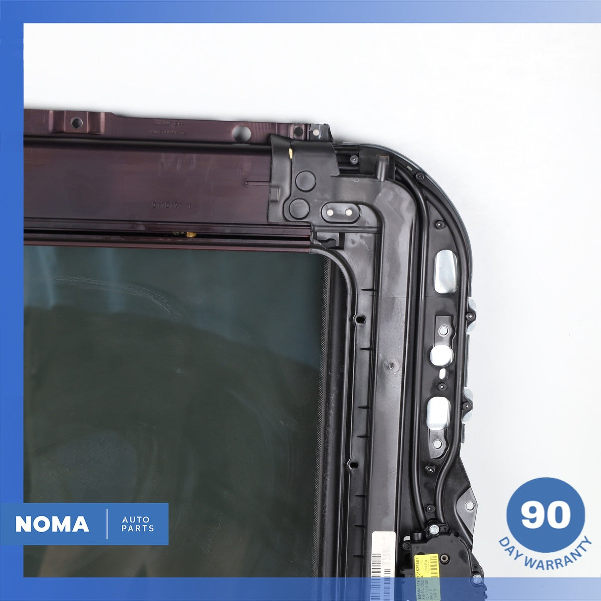 14-17 BMW F15 X5 Panoramic Sunroof Sun Roof Glass Frame 51448059025 OEM - photo 11