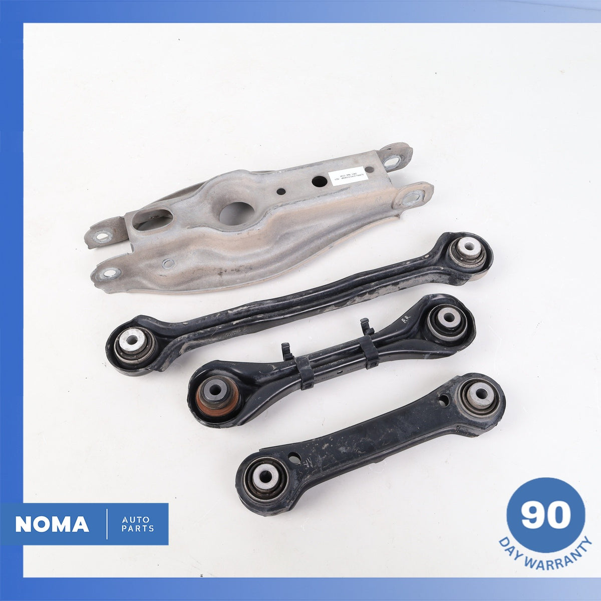 06-13 BMW E90 335i 128i Rear Right Side Suspension Control Arm Set OEM 75k - photo 2