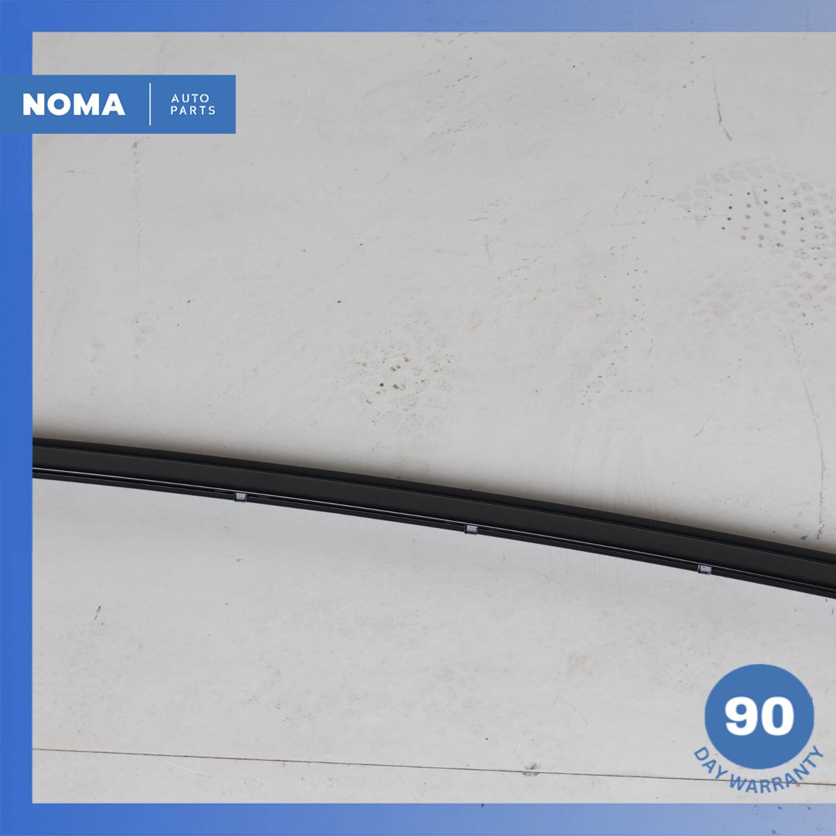 16-23 Jaguar X260 XF Sedan Rear Left Driver Door Window Molding w/ Seal OEM - photo 5