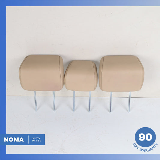 08-12 Land Rover L359 LR2 Rear Seat Headrest Head Rest Set Beige OEM - photo 1